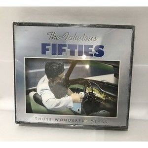 The Fabulous Fifties: Those Wonderful Years CD 3 Disc Set Oldies Rock Music